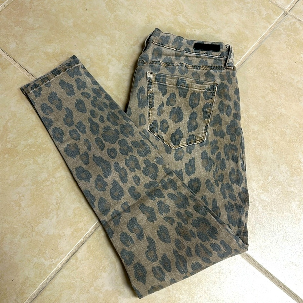 BlankNYC Leopard Skinny Jeans